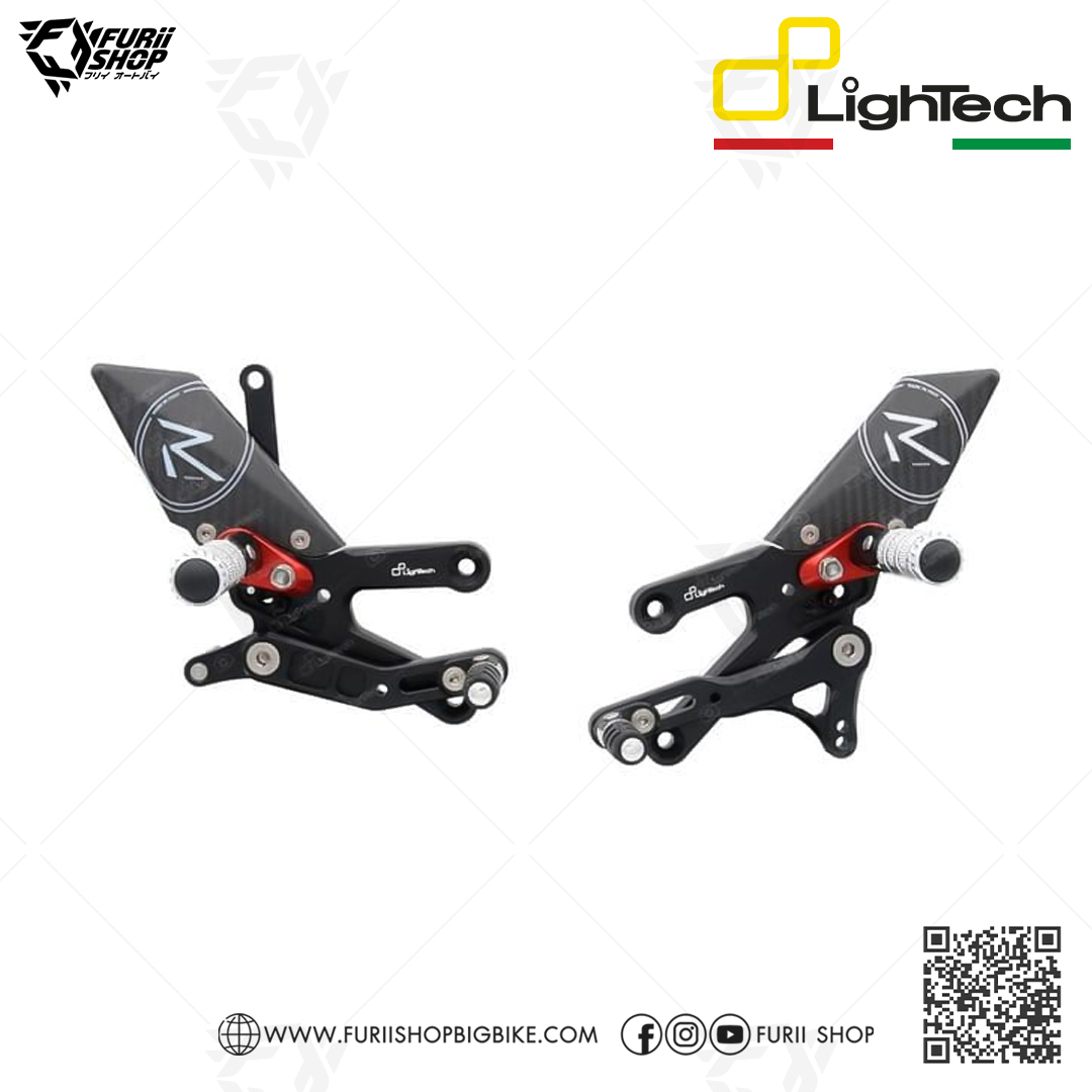 เกียร์โยง Lightech Rearsets R Version : for Yamaha R6 2017-2021
