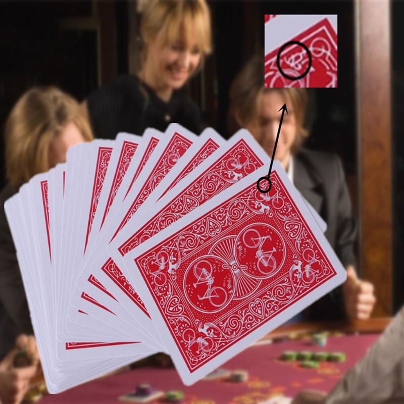 ไพ่เล่นกล ไพ่มายากล ทายเบอร์ไพ่ โปกเกอร์ เล่นง่าย สำหรับมือใหม่ มืออาชีพ Magic Card Poker Card Magic Tricks (POK01)