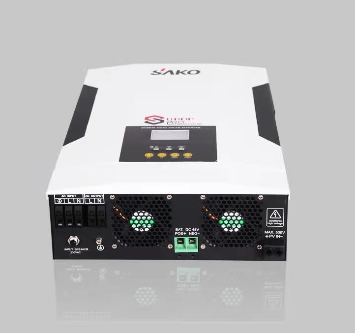 Hybrid off grid inverter 3.5kW ( SAKO SunPro ขาวดำ )