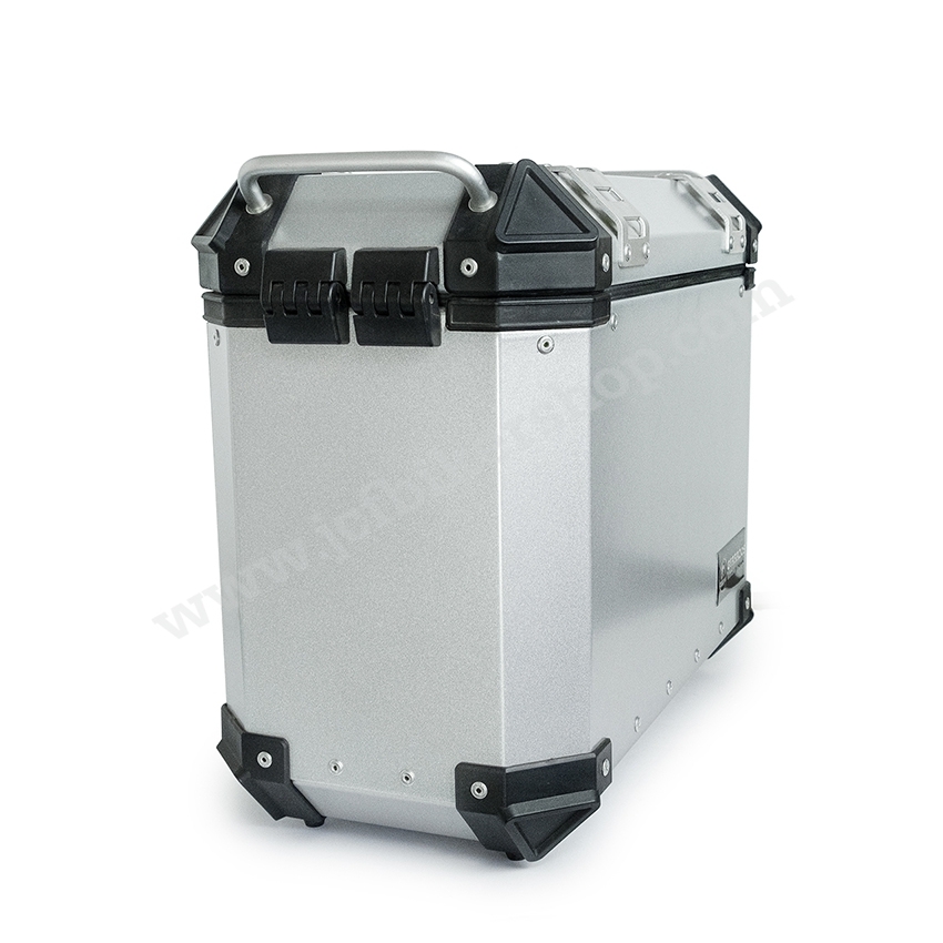 กล่องข้าง ปี๊บข้าง กล่องติดข้างรถมอเตอร์ไซค์ อลูมิเนียมขนาด32ลิตร GYARADOS (ราคาไม่รวมแร็คเฉพาะปี๊บอลูมิเนียมข้าง1คู่)