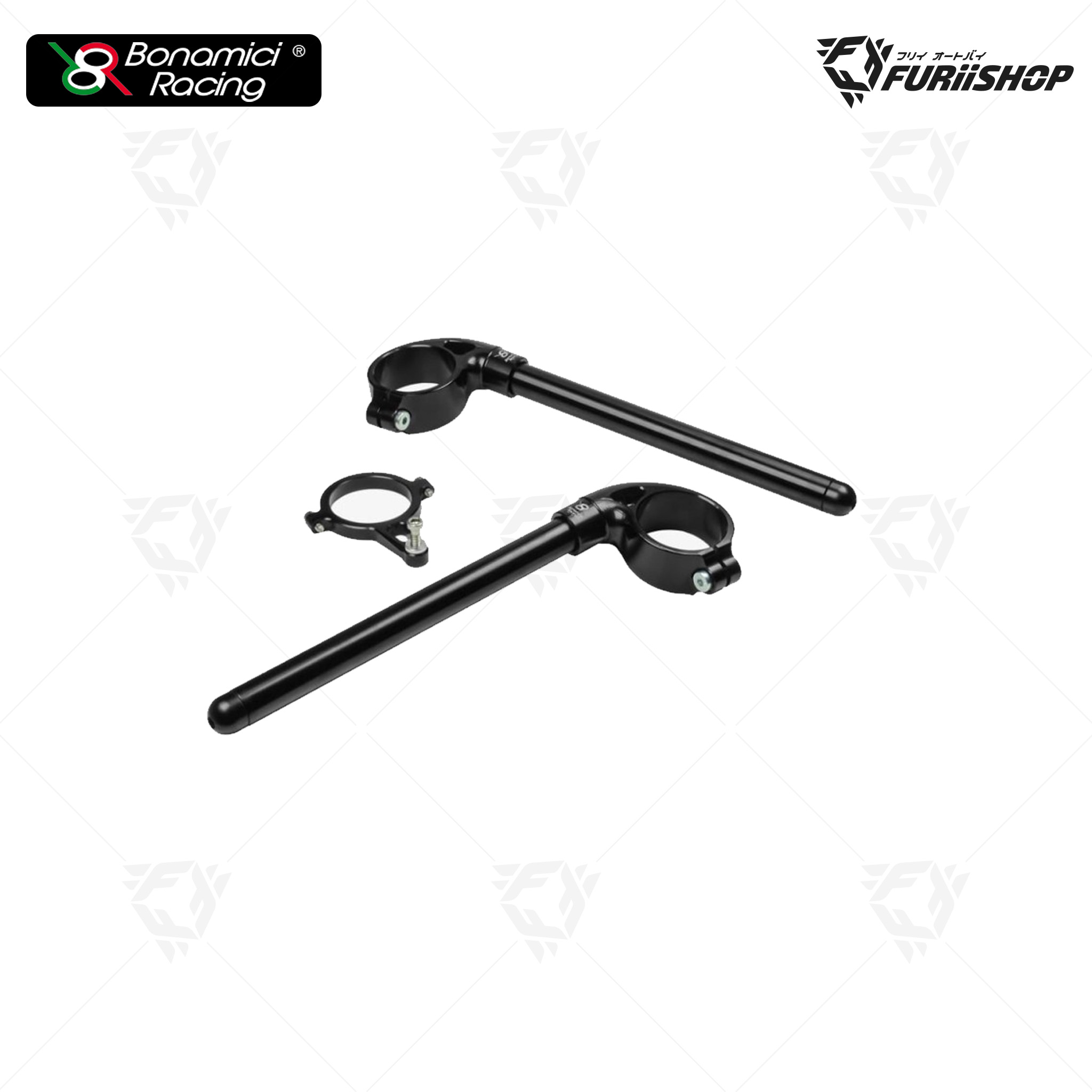 แฮนด์ HANDLEBARS Dlameter 53 mm Unlifted Bonamici for Ducati Panigale V4 - V4S