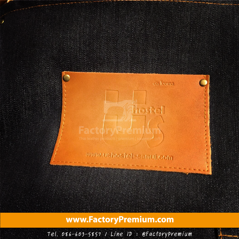 ของพรีเมี่ยม ผ้ากันเปื้อนยีนส์ ร้านอาหาร ร้านกาแฟ