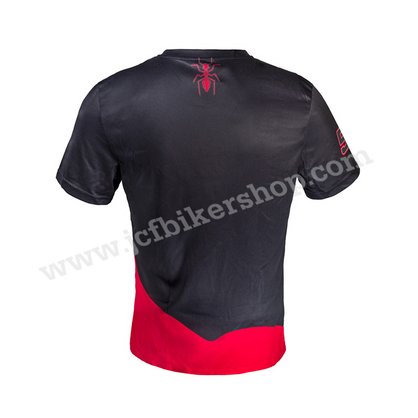 เสื้อยืดขี่มอเตอร์ไซค์ เสื้อยืดมอเตอร์ไซค์ เสื้อยืดแขนสั้น HELMET Ant93 Dri-fitเนื้อผ้าPolyester100%ระบายอากาศได้ดีไม่เหนียวติดตัวสวมใส่สบาย