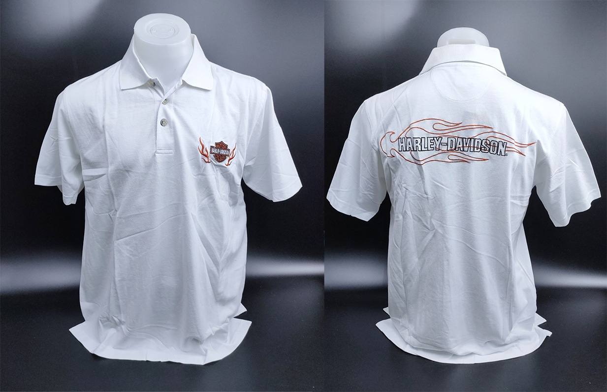 เสื้อโปโล H-D งานปัก #35 ไซส์ M,XL