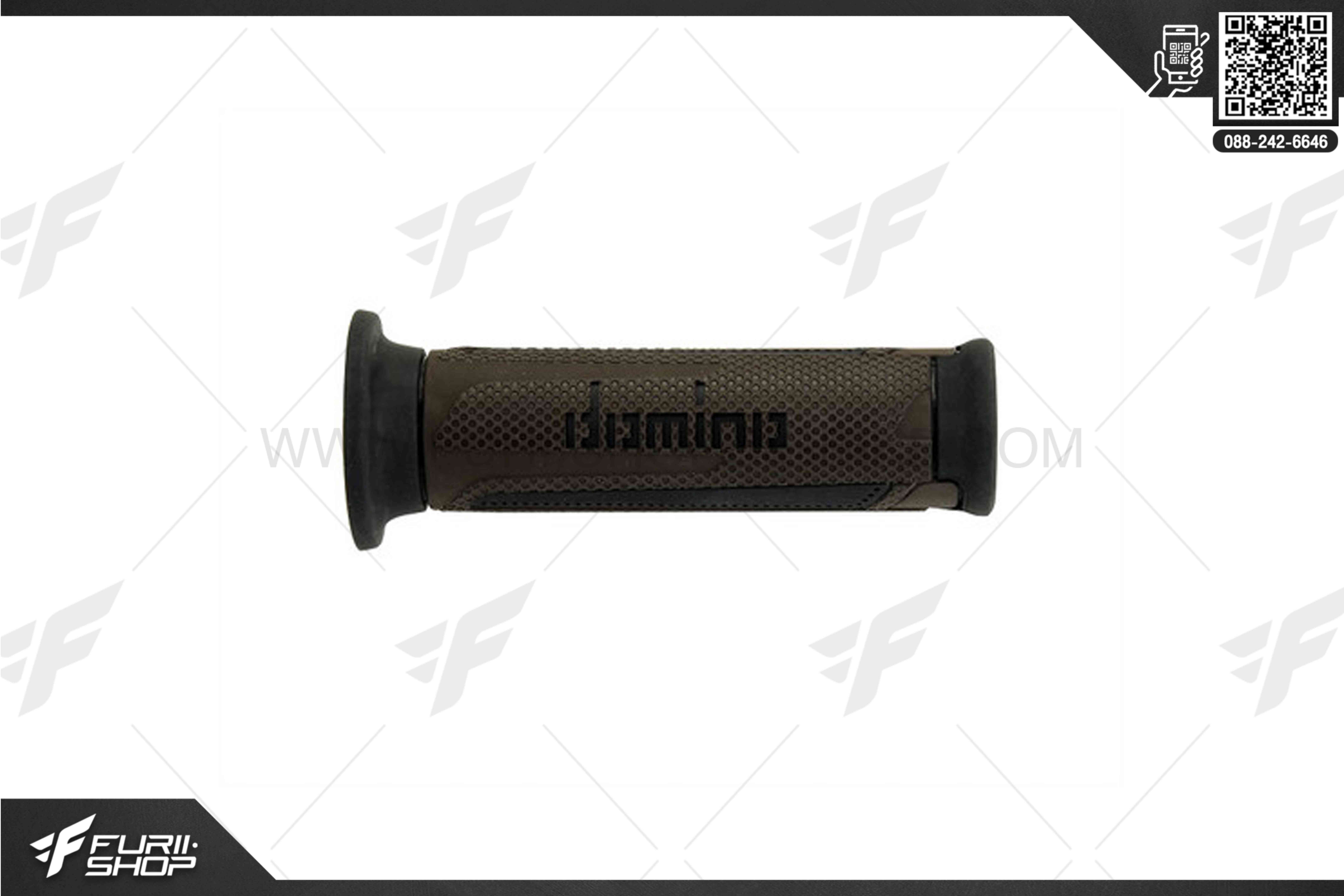 ปลอกแฮนด์ DOMINO A350 น้ำตาล ดำ