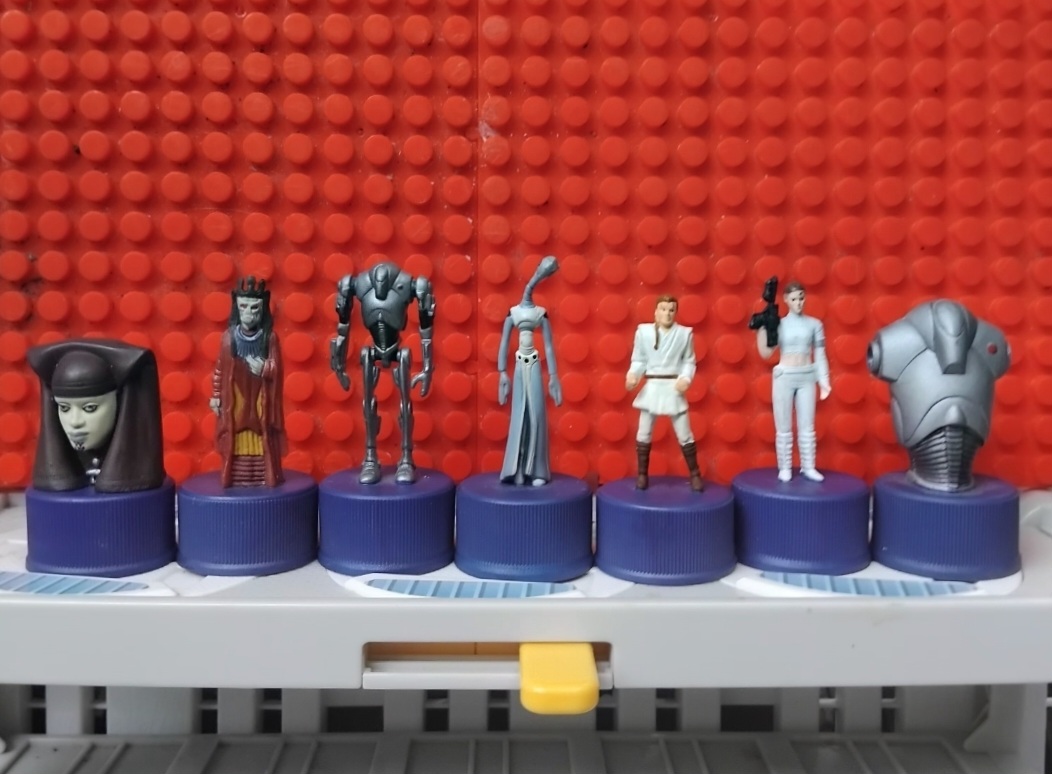 โมเดลฝาเป๊ปซี่ สตาร์วอร์ pepsi star wars pepsi caps สภาพสวยสมบูรณ์