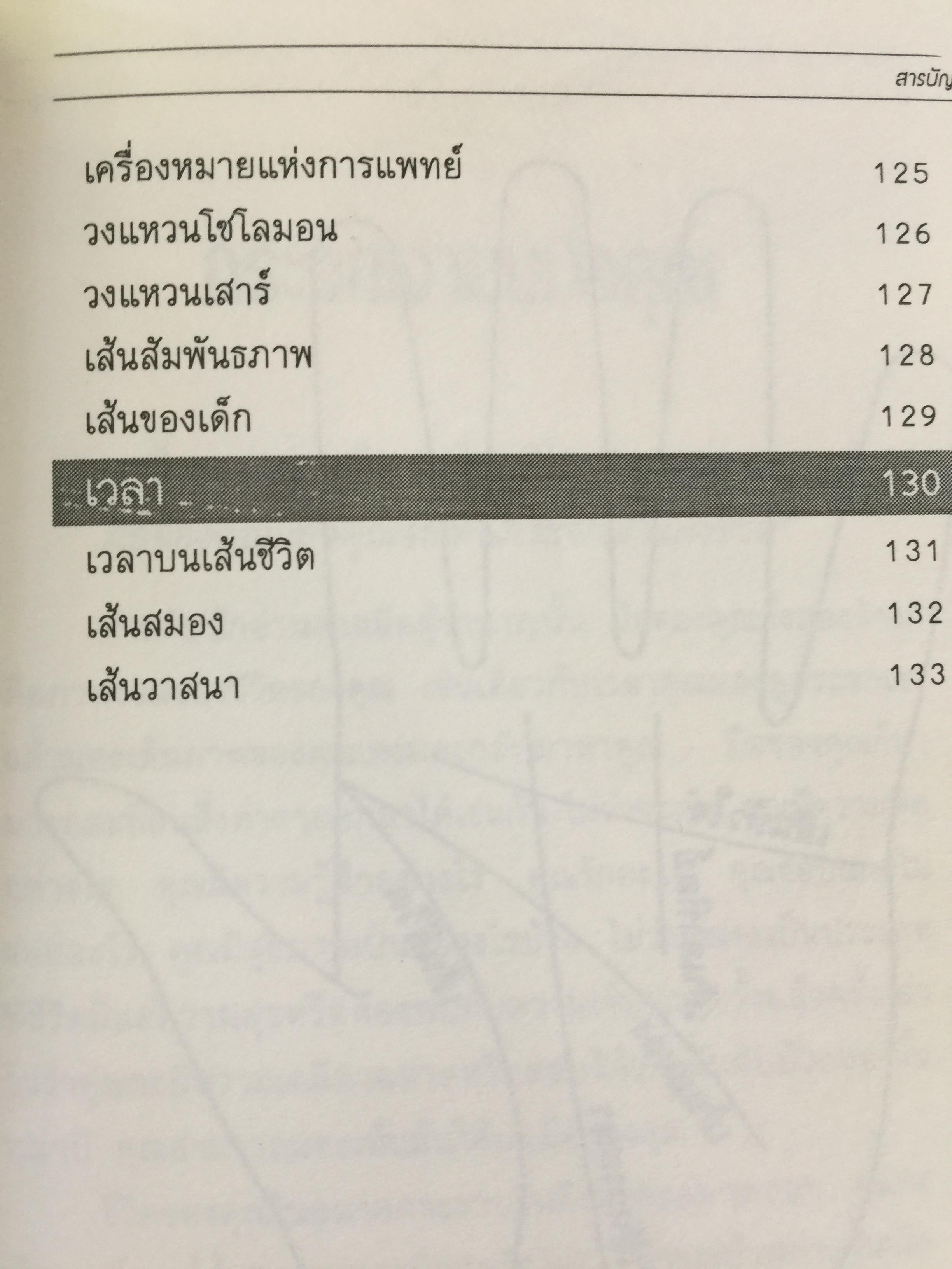 หนังสือเกี่ยวกับลิขิตบนฝ่ามือมือกับชะตาชีวิต รวม 7 เล่ม 0 กก.