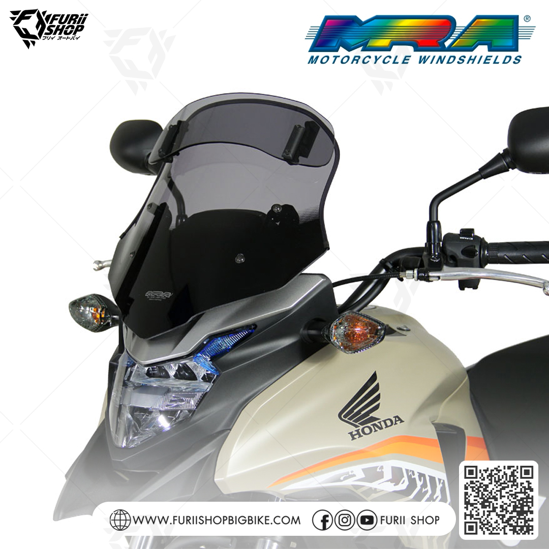 ชิลด์ MRA Windshield 2 Steps : for Honda CB500X 2016-2018