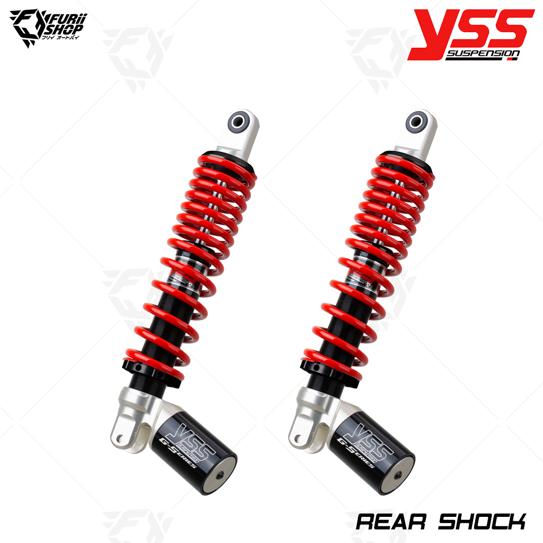 โช๊คหลังแต่ง YSS G-SERIES REAR SHOCK (TK302-325T-07-858) : for LAMBRETTA X300 '23
