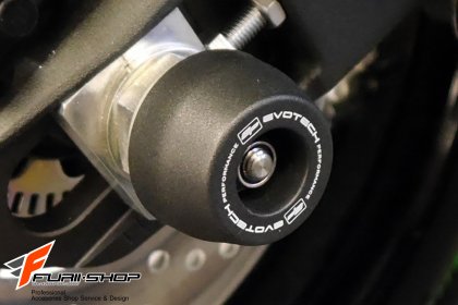 กันล้มล้อหลัง Evotech สำหรับ Kawasaki ZX10