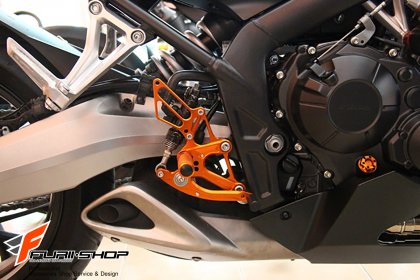 เกียร์โยง MOTH สีส้ม FOR HONDA CB650F/CBR650F