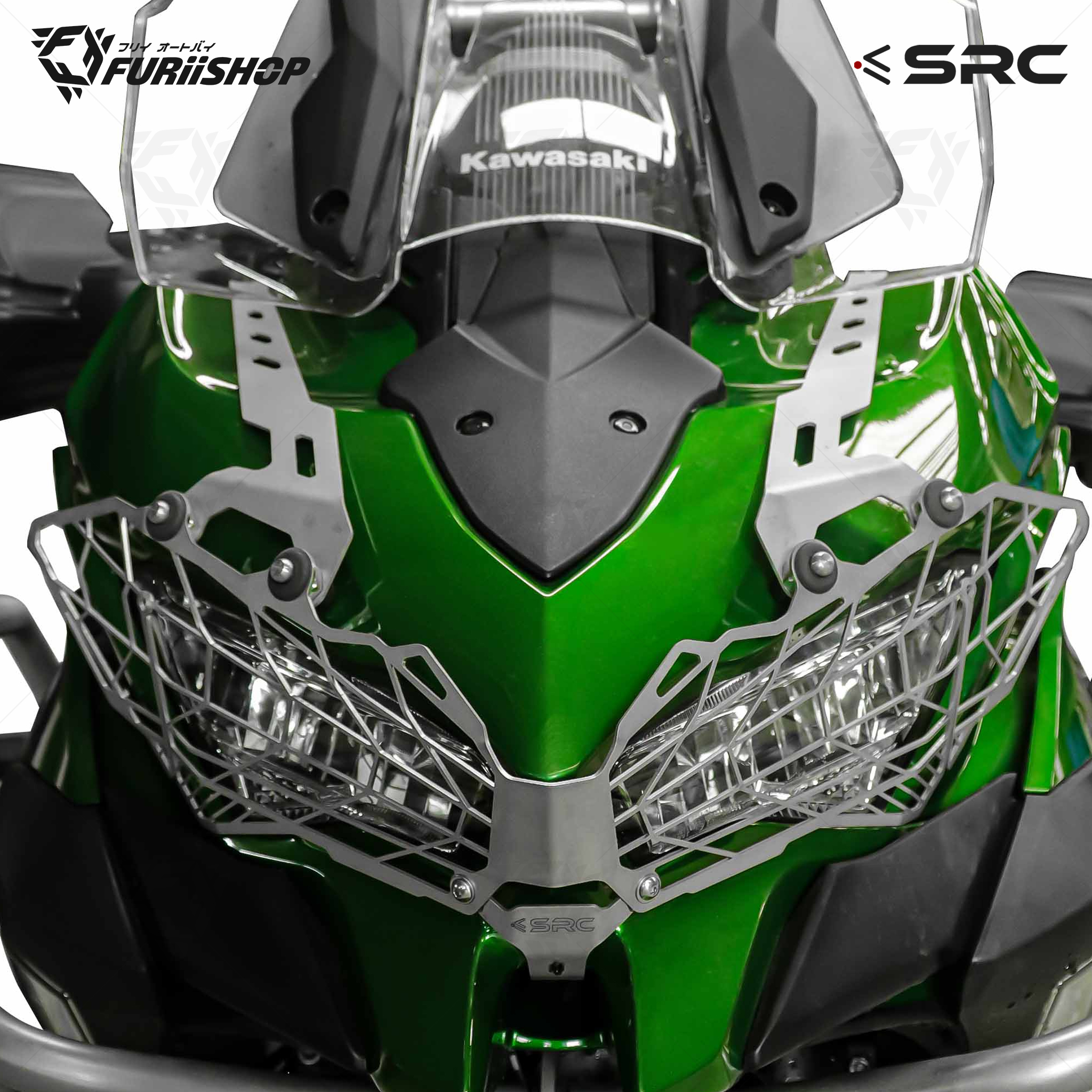 การ์ดไฟหน้า HEADLIGHT GUARD FOR KAWASAKI VERSYS 1000