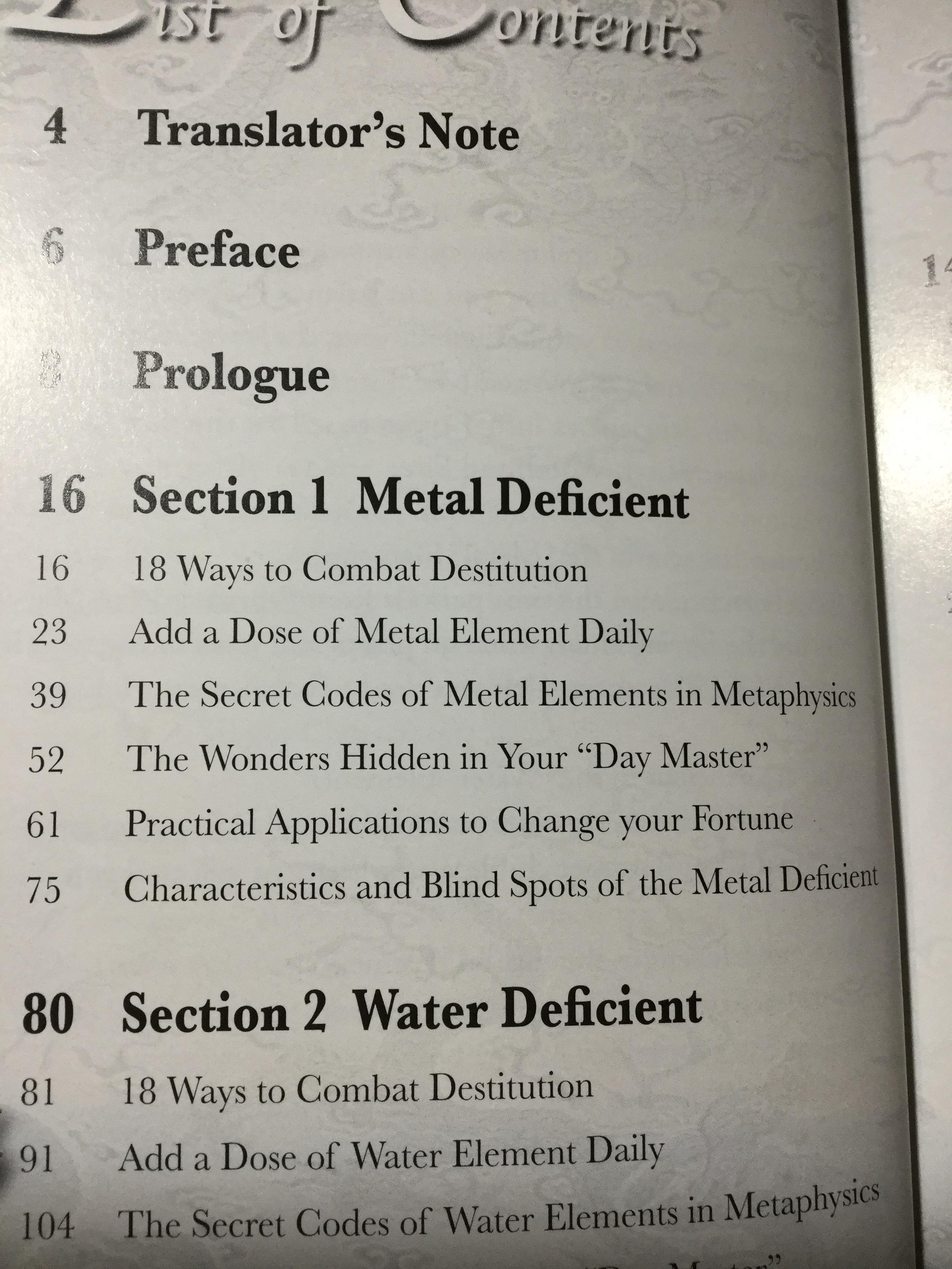 Supplement your Element Deficiency. Master Edward Li Kui Ming. Translated by Lina chan 0 กก.