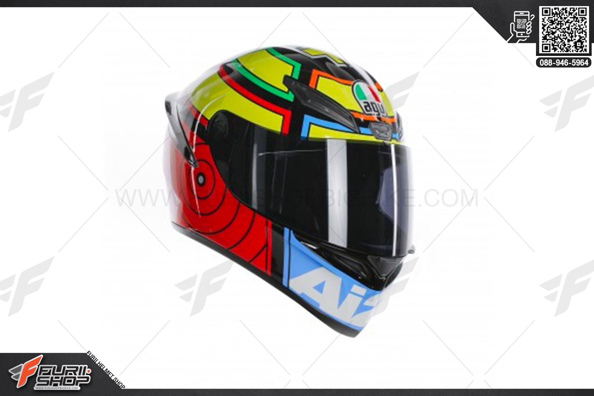 หมวกกันน็อค AGV K1 REPLICA IANNONE 2013