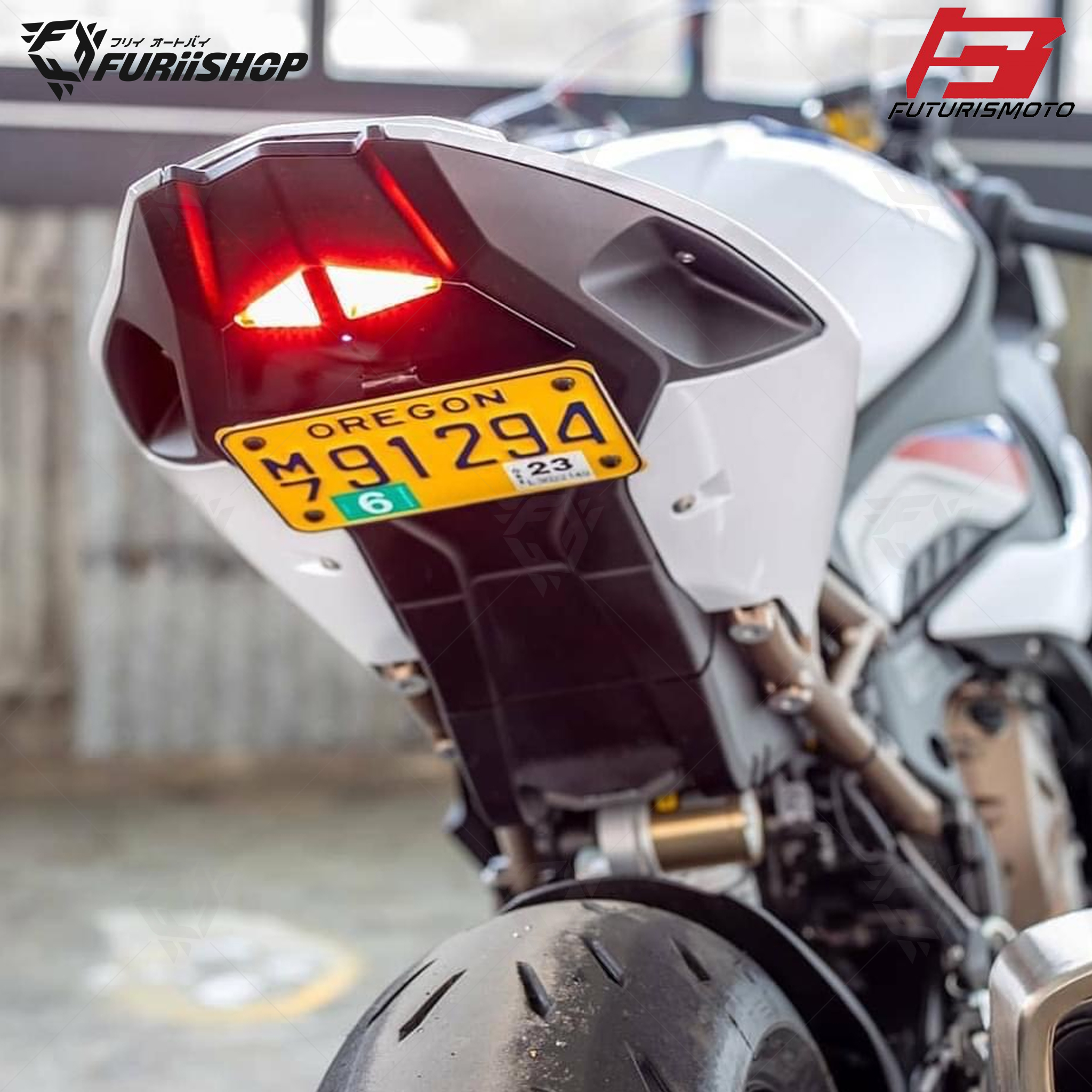 ท้ายสั้น FUTURISMOTO For : M1000RR 2021-2022