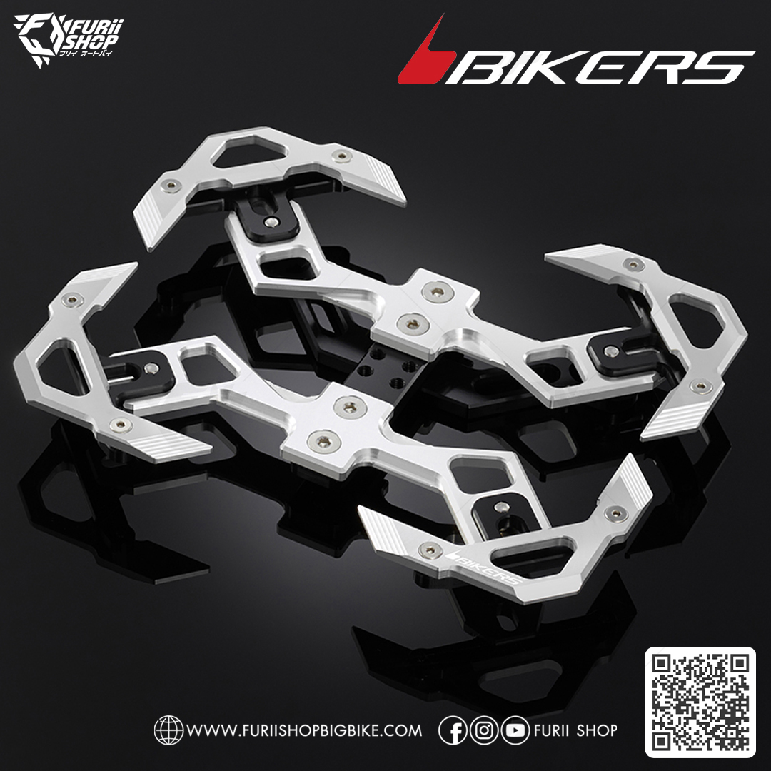 กรอบป้ายทะเบียน รุ่นพรีเมียม 01 Bikers Premium Rear License Support 01 : for Lambretta X300