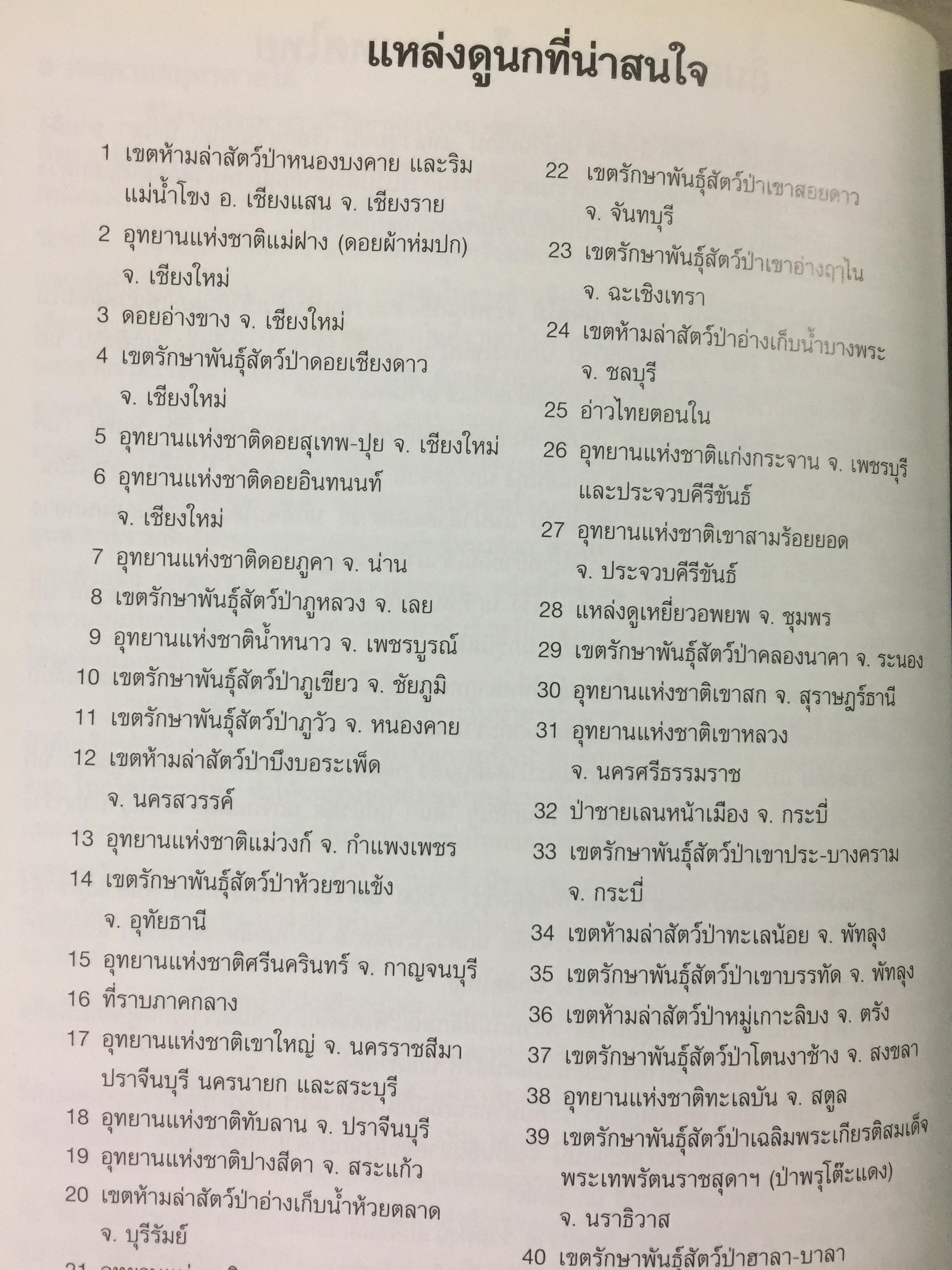นกเมืองไทย. คู่มือดูนก หมอบุญส่ง เลขะกุล 0 กก.
