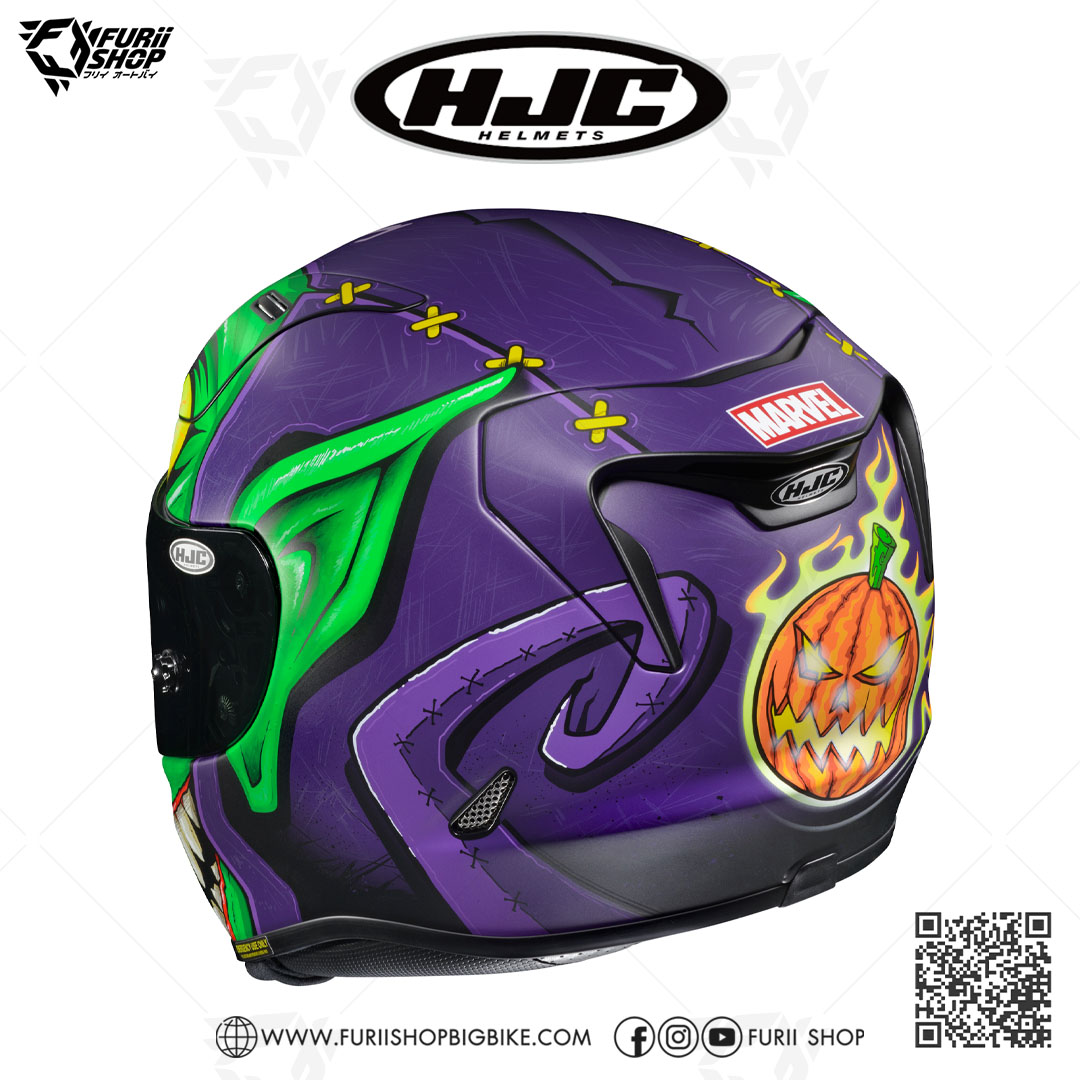 หมวกกันน็อคเต็มใบ HJC RPHA11 : GREEN GOBLIN