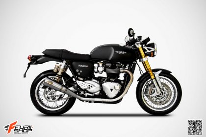 ท่อมอเตอร์ไซค์ ZARD N.2 SILENCERS FOR TRIUMPH THRUXTON R ท่อแต่ง ท่อสูตร ท่อบิ๊กไบค์ ท่อBigbike ท่อไอเสีย เอ็กพอร์ต