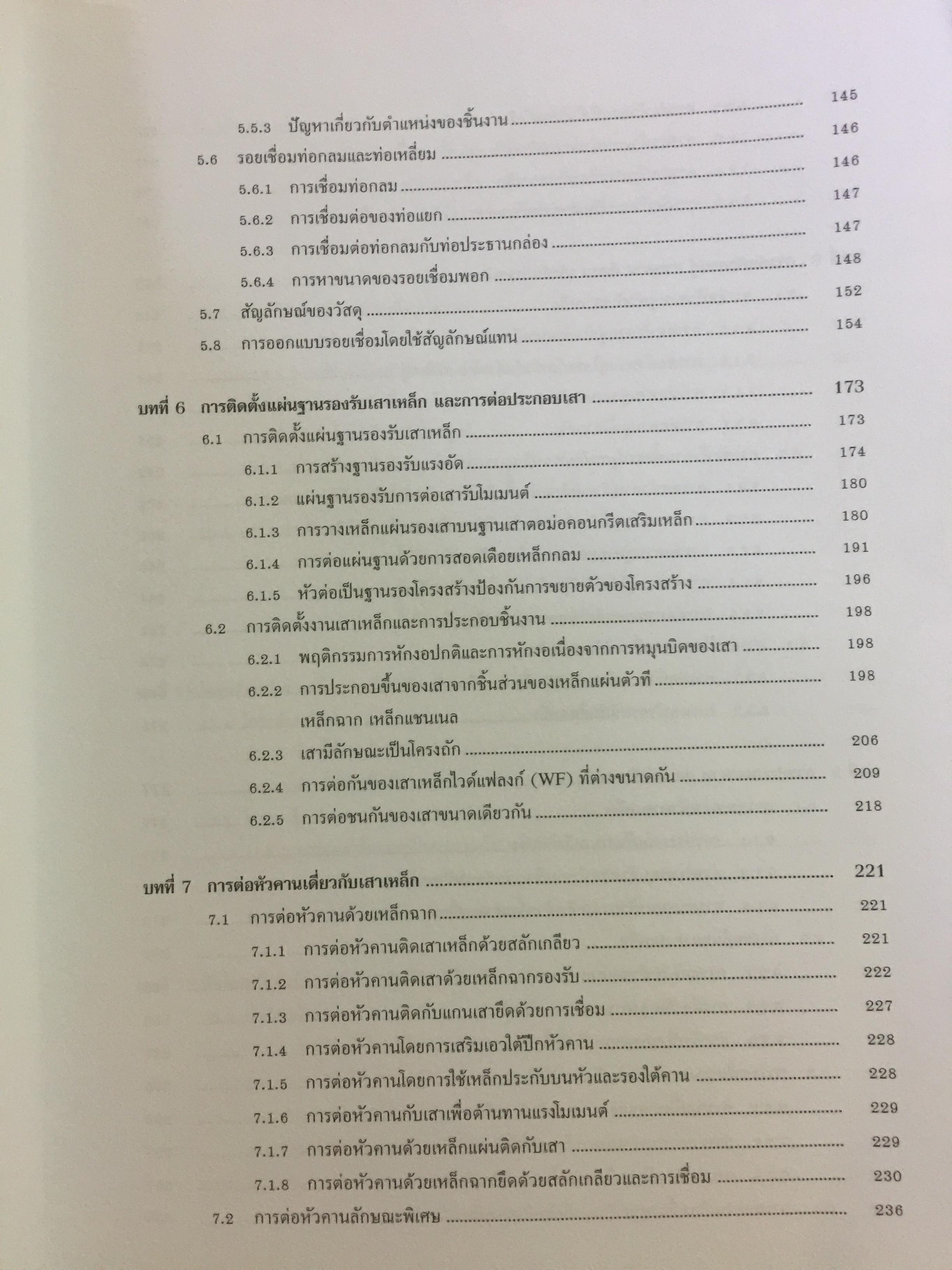 การก่อสร้าง โครงสร้างเหล็ก ผู้เขียน รศ.ดร.พิภพ สุนทรสมัย สำนักพิมพ์ ส.ส.ท. สมาคมส่งเสริมเทคโนโลยี ไทย-ญี่ปุ่น 0 กก.