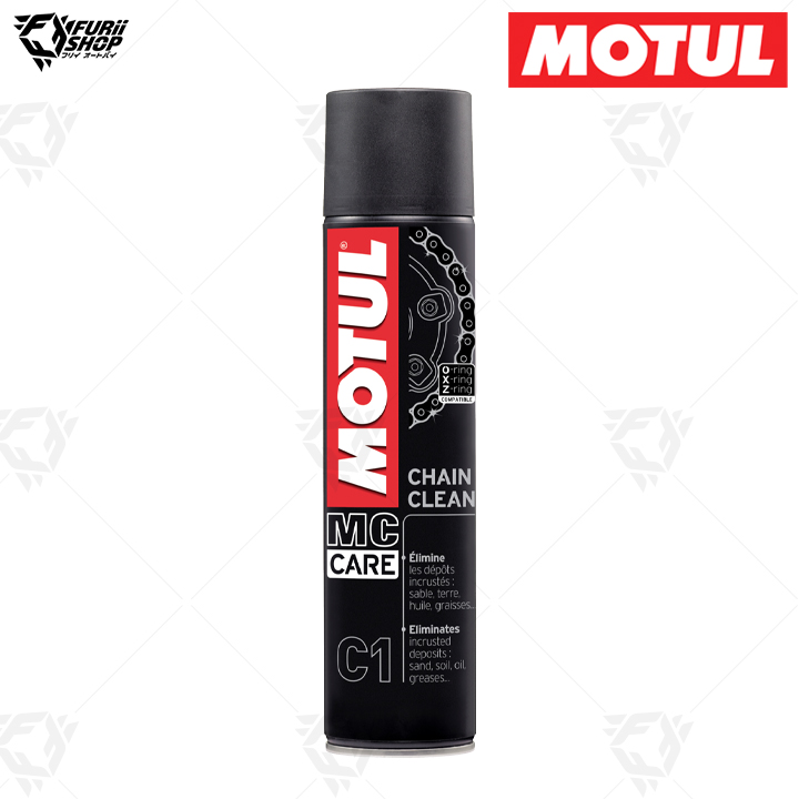 สเปรย์ทำความสะอาดโซ่ Motul C1 chain clean s 0.4 ลิตร (กระป๋องใหญ่)