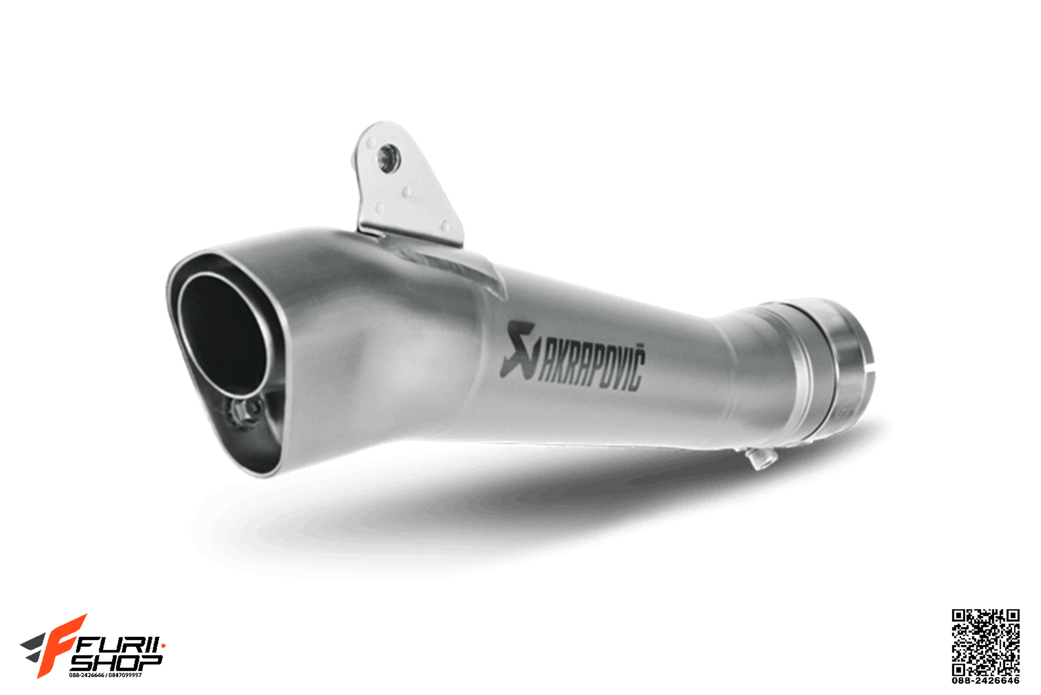 ท่อมอเตอร์ไซค์ AKRAPOVIC MEGAPHONE FOR YAMAHA R6 2017 ท่อแต่ง ท่อสูตร ท่อบิ๊กไบค์ ท่อBigbike ท่อไอเสีย