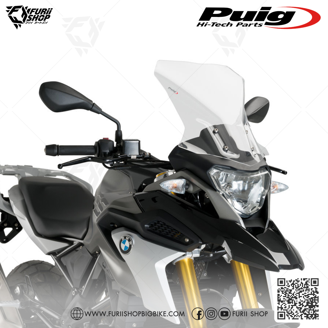 ชิลด์หน้า Puig Touring Screen : for BMW G310GS 2018-2021