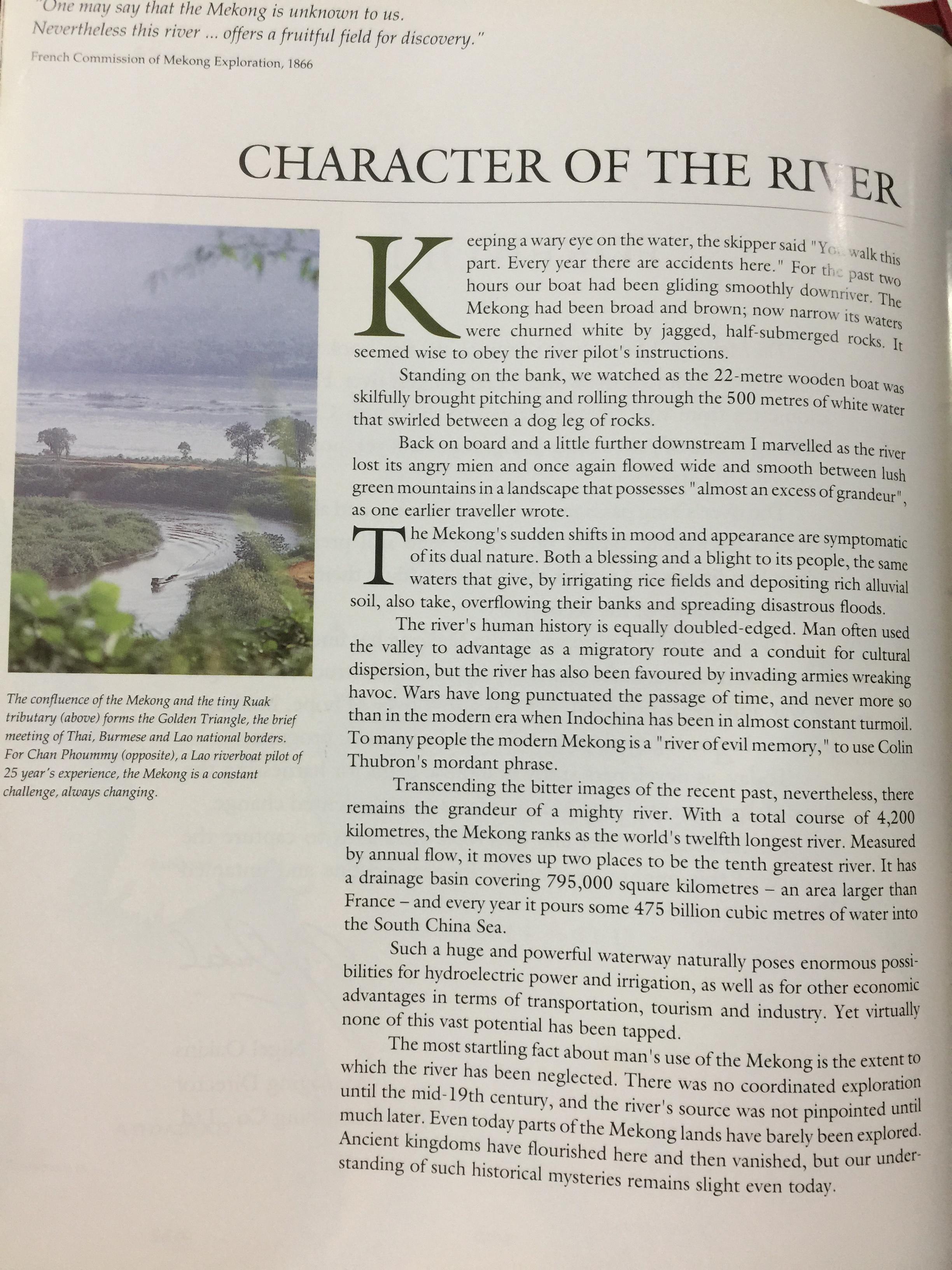 THE MEKONG. ผู้เขียน John Hoskin and. Allen.W. Hopkins. POST PUBLICATING. COMPANY 0 กก.