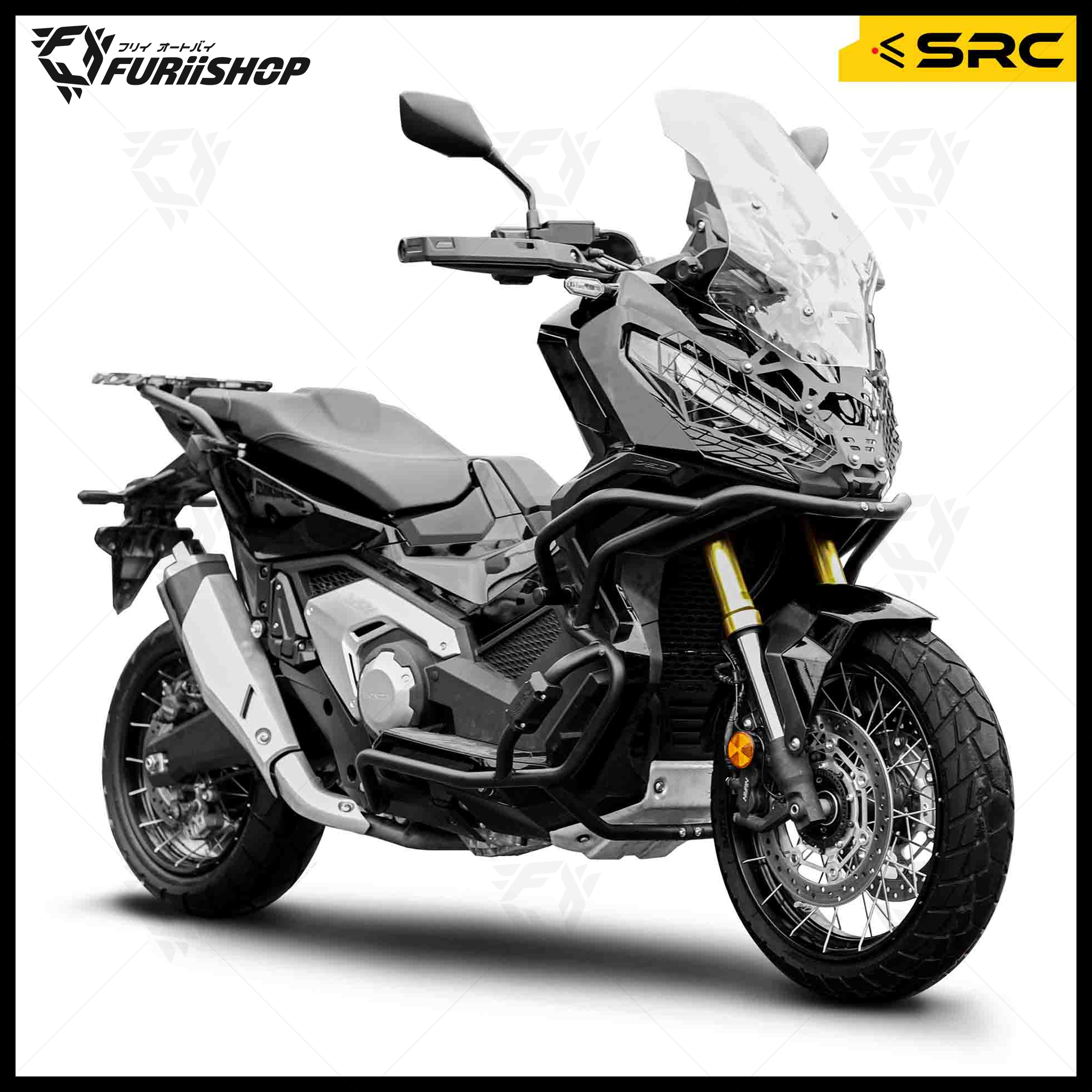แคชบาร์ SRC CRASHBAR FULLSET FOR HONDA X-ADV 750 (2021)