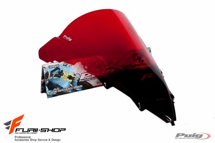 ชิว PUIG FOR YAMAHA R1 สีแดง 2012