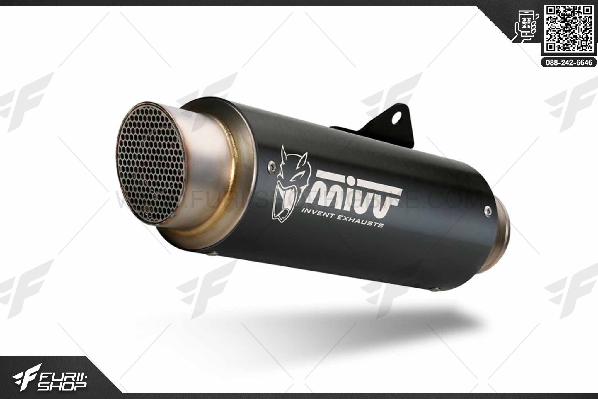 ท่อมอเตอร์ไซค์ MIVV FOR HONDA X-ADV 750 Slip-on Gppro Steel Black 2017 ท่อแต่ง ท่อสูตร ท่อบิ๊กไบค์ ท่อBigbike ท่อไอเสีย