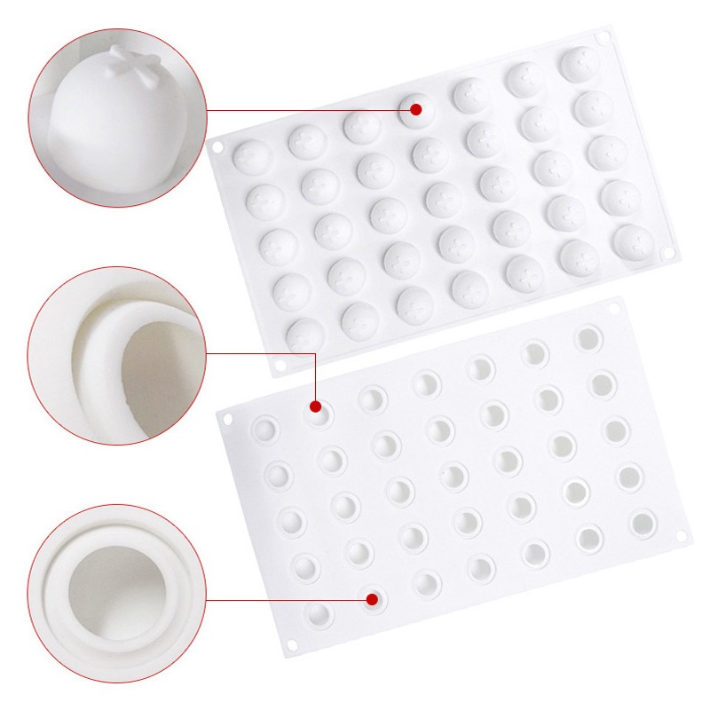 แม่พิมพ์ซิลิโคน ครึ่งวงกลม