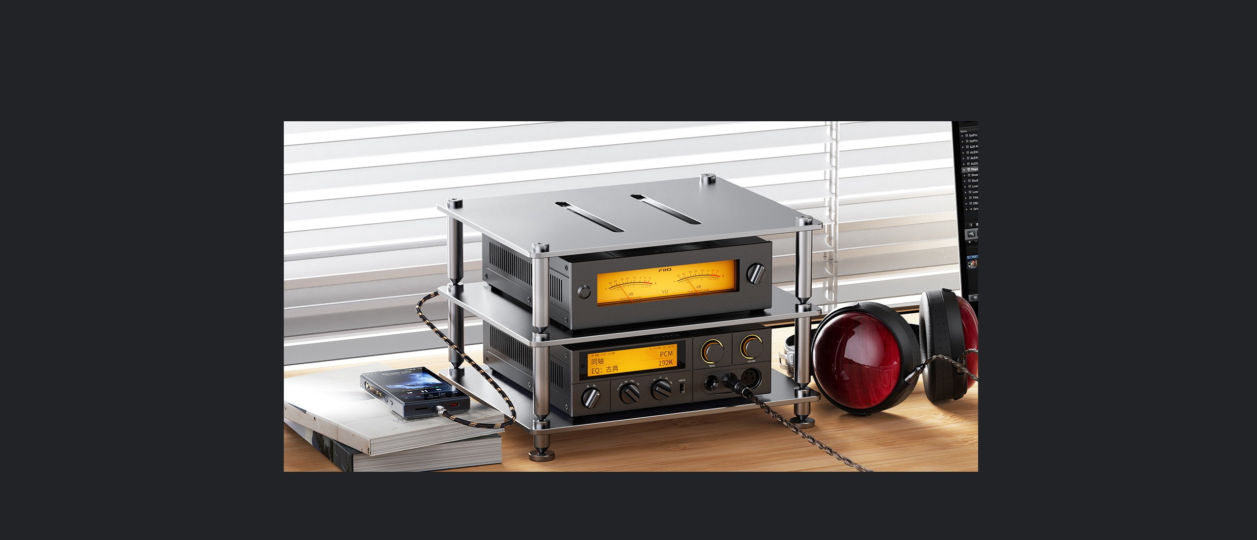 FiiO WARMER DAC/AMP แบบ R2R ที่มี Tube Buffer สำหรับระบบเสียง Hi‑Fi ประกันศูนย์ไทย