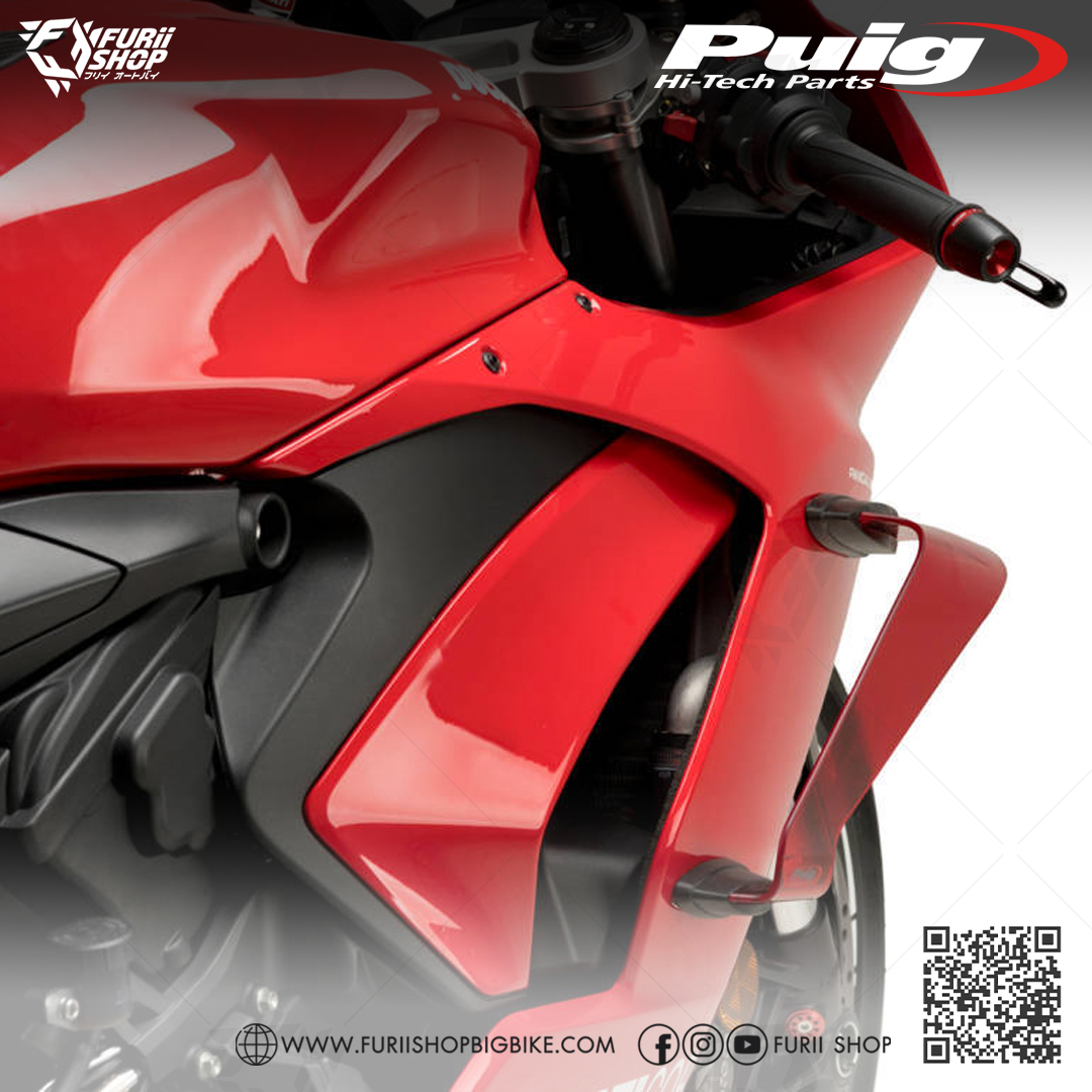 ปีกข้าง Puig Winglet : for Ducati Panigale V2 2020-2022