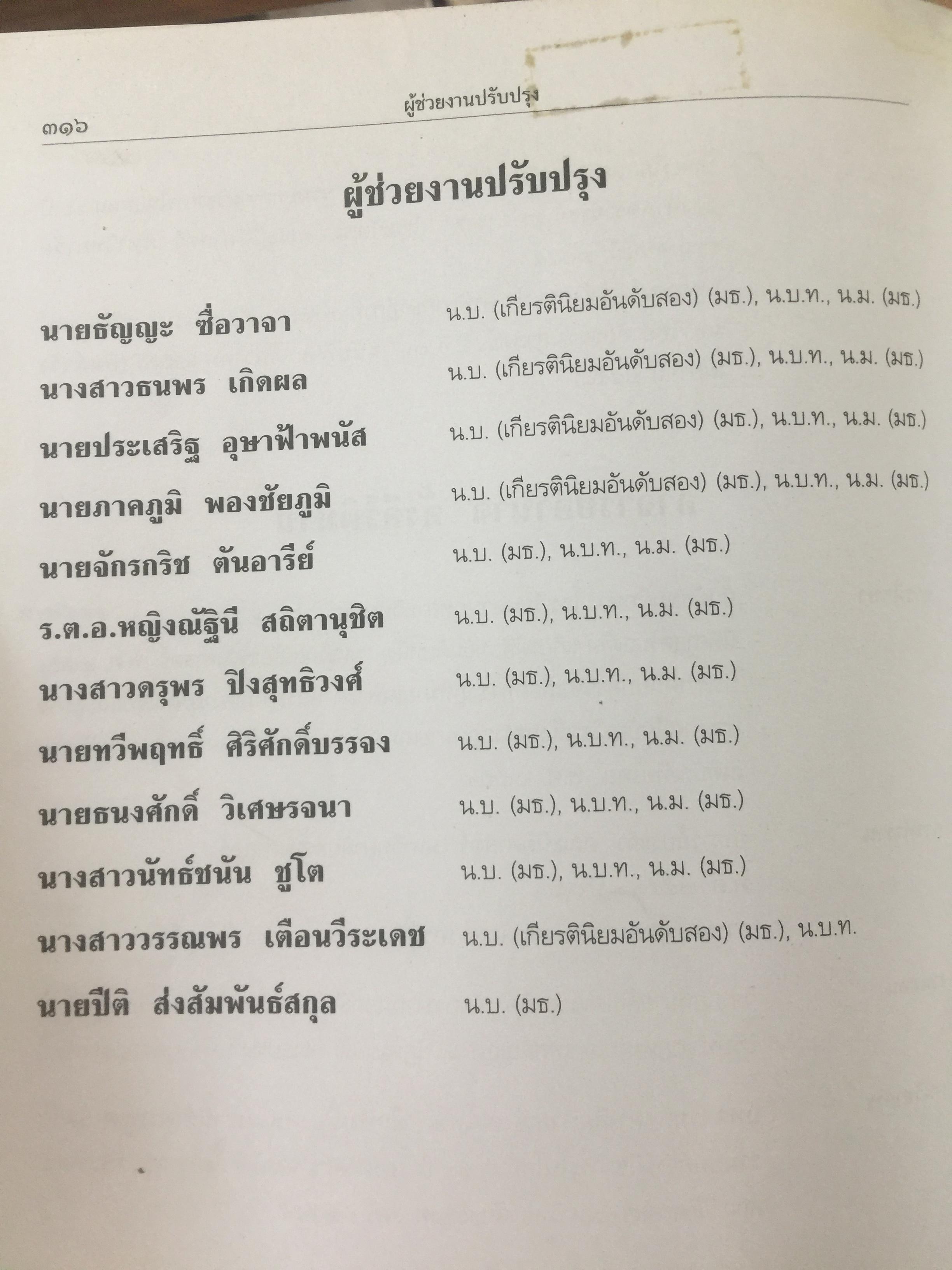 คำอธิบาย ประมวลกฎหมายแพ่งเและพาณิชย์(เรียงมาตรา)ว่าด้วย จัดการงานนอกสั่ง ลาภมิควรได้ ละเมิด บรรพ 2 มาตรา 395-452 ผู้เขียน จิตติ ติงศภัทิย์ 0 กก.