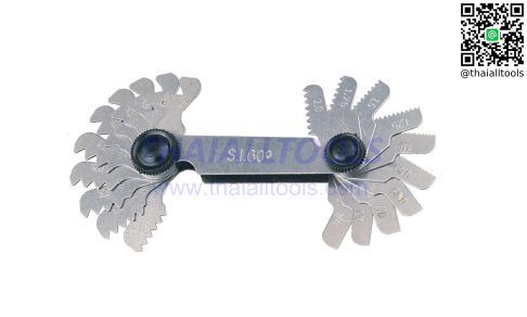หวีวัดมุม 30 BLADE SCREW PITCH GAUGE 60 DEG AMERICAN KENNEDY