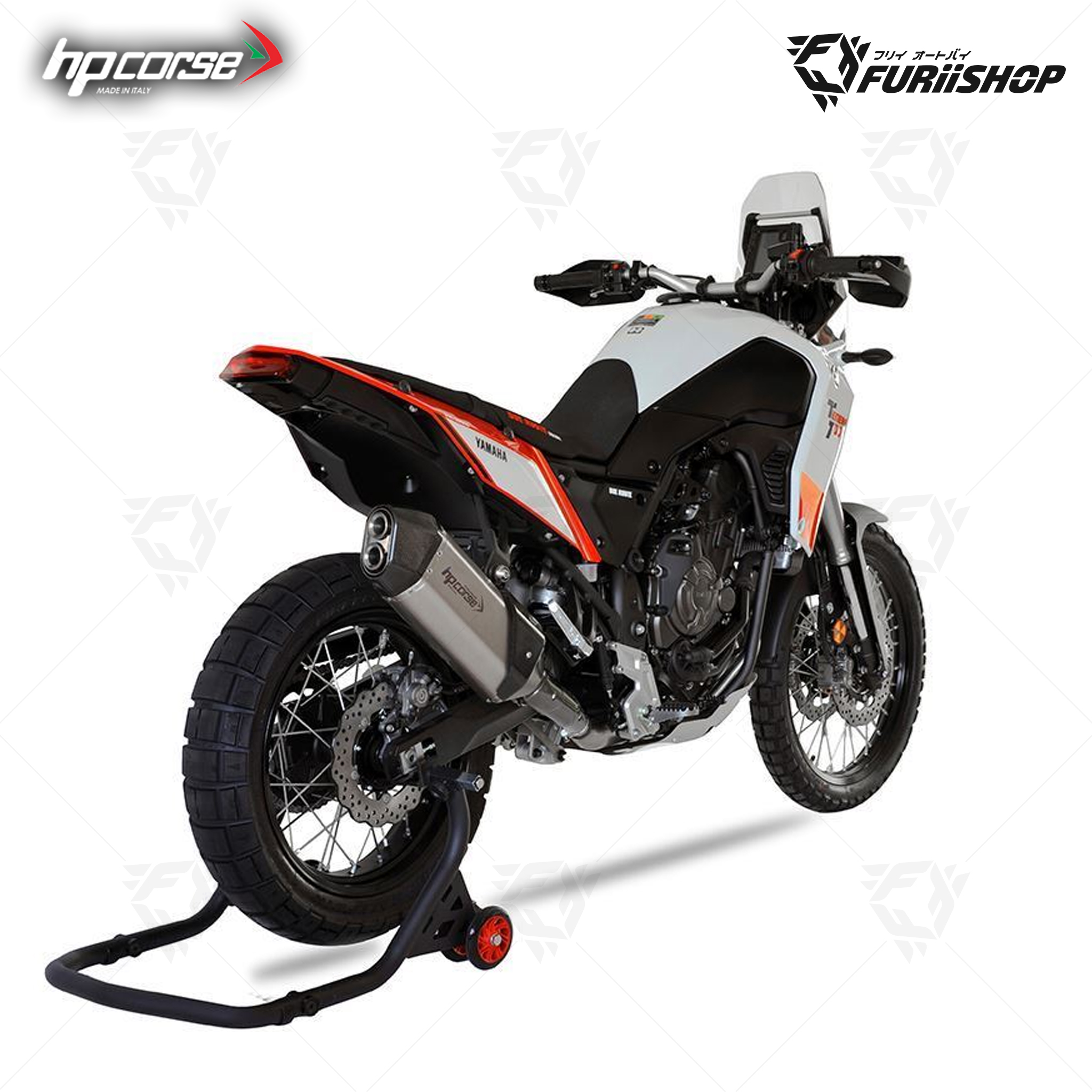 ท่อแต่ง HP Corse - Slip on Titanium - Carbon