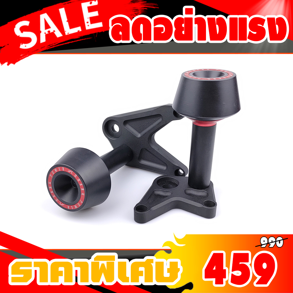กันล้มข้างเครื่องรถมอเตอร์ไซค์ CB650F CBR650F CB650R CBR650R ปี 2014- 2018 วัสดุอลูมิเนียมอย่างดี งานCNC คุณภาพสูง
