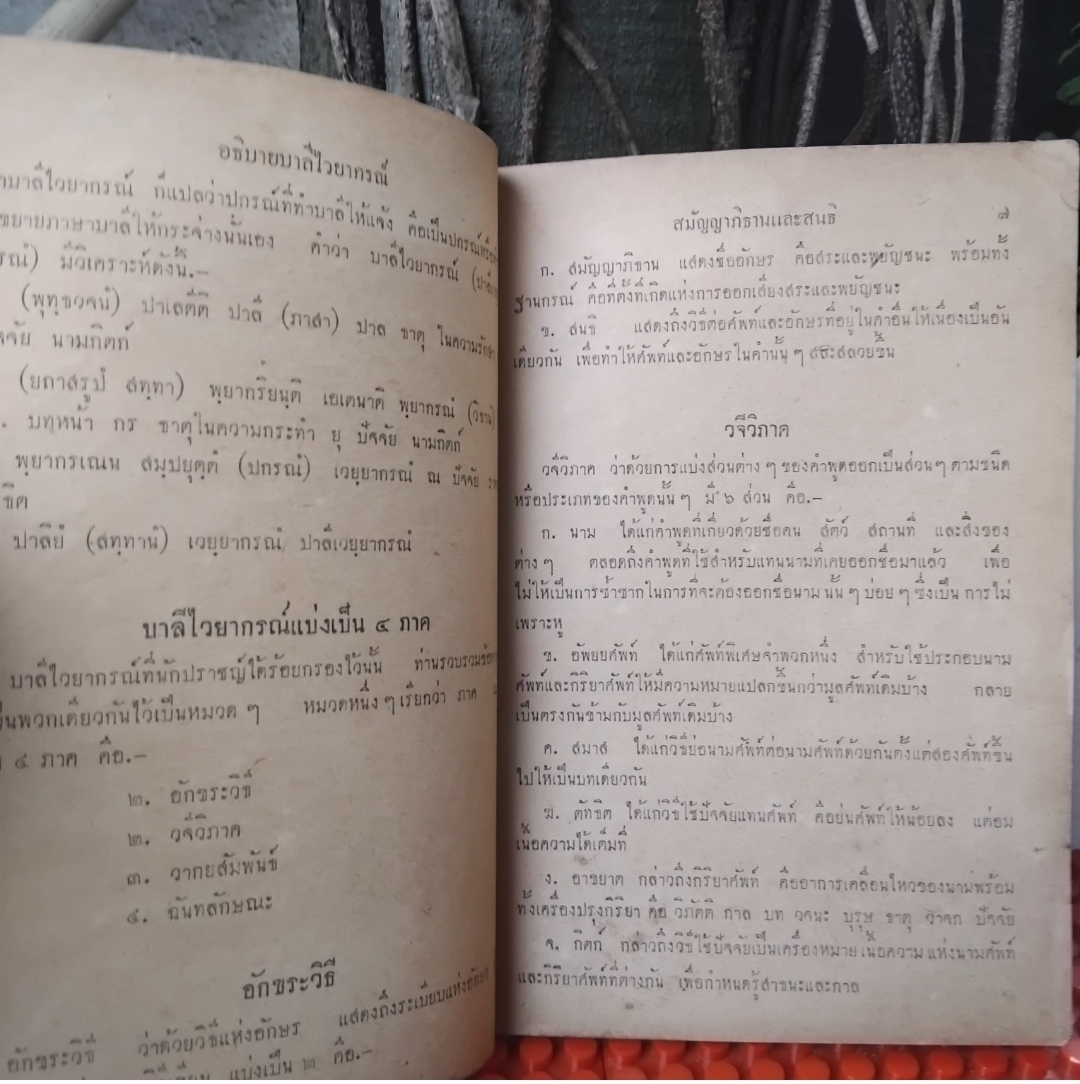 อธิบายบาลีไวยากรณ์ สมัญญาภิธานและสนธิ พร้อมทั้งปัญหาและเฉลย โดย เลิศ สมัครการ เปรียญเอก แห่งมหาธาตุวิทยาลัย