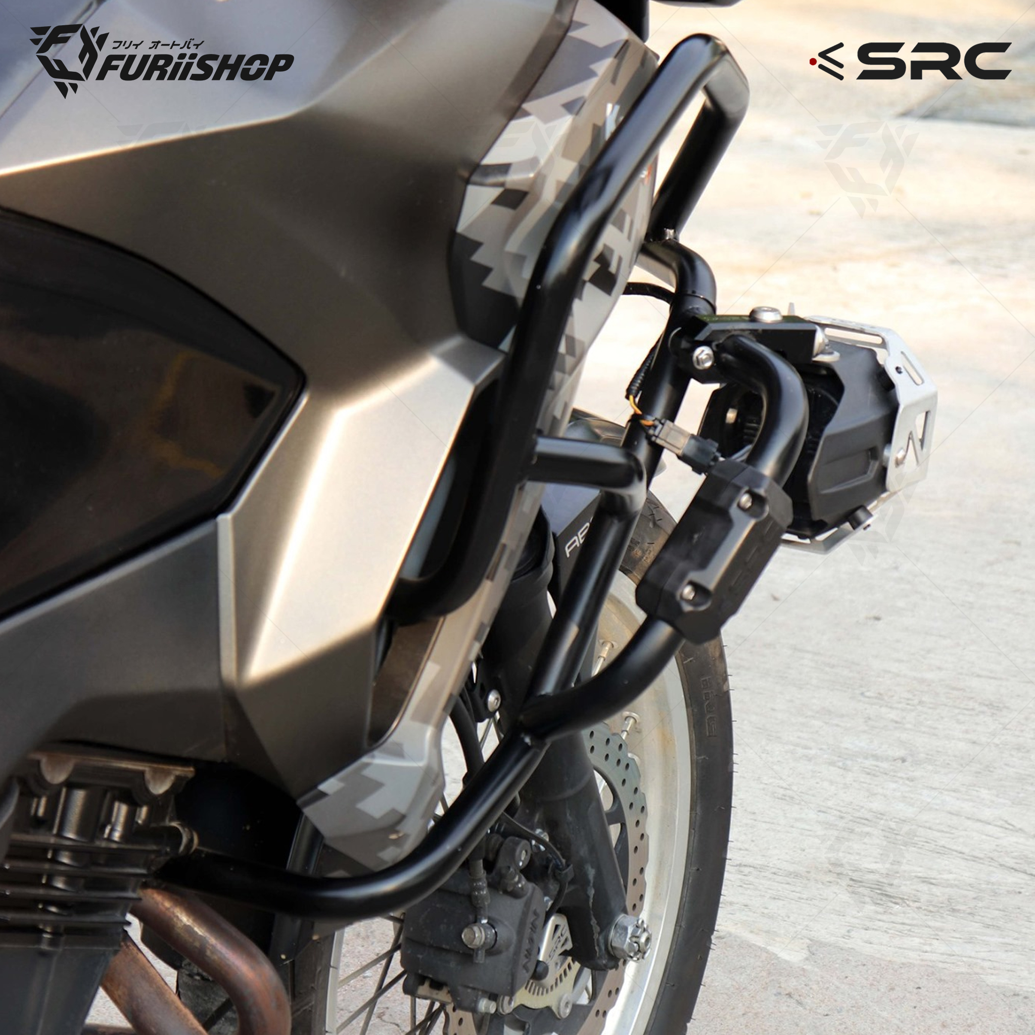 SRC แคสบาร์ CRASH BAR TOURER For Kawasaki Versys X300