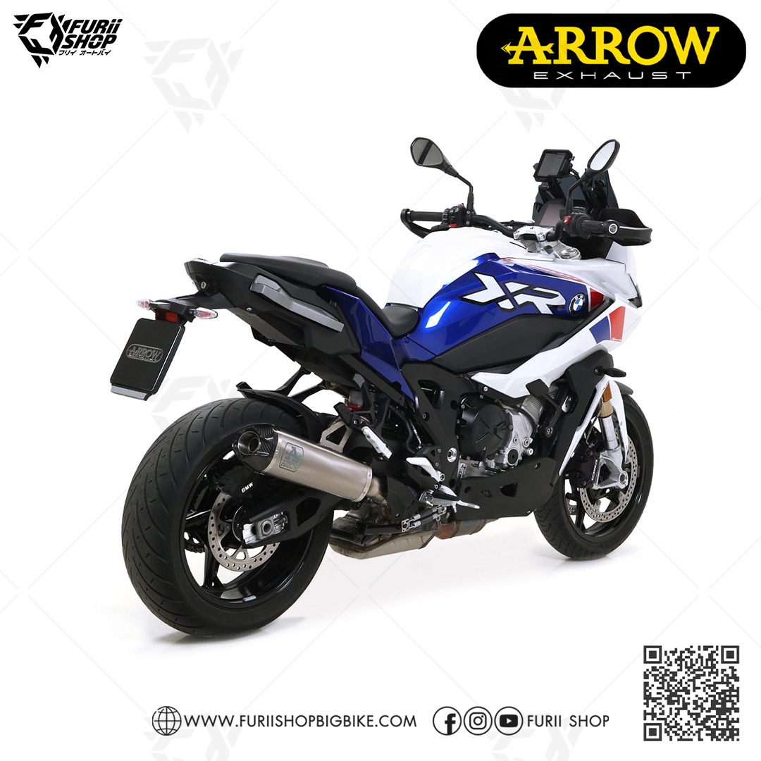 ท่อ Arrow Slip on Work Titanium-Carbon BMW S1000XR 2020-2021