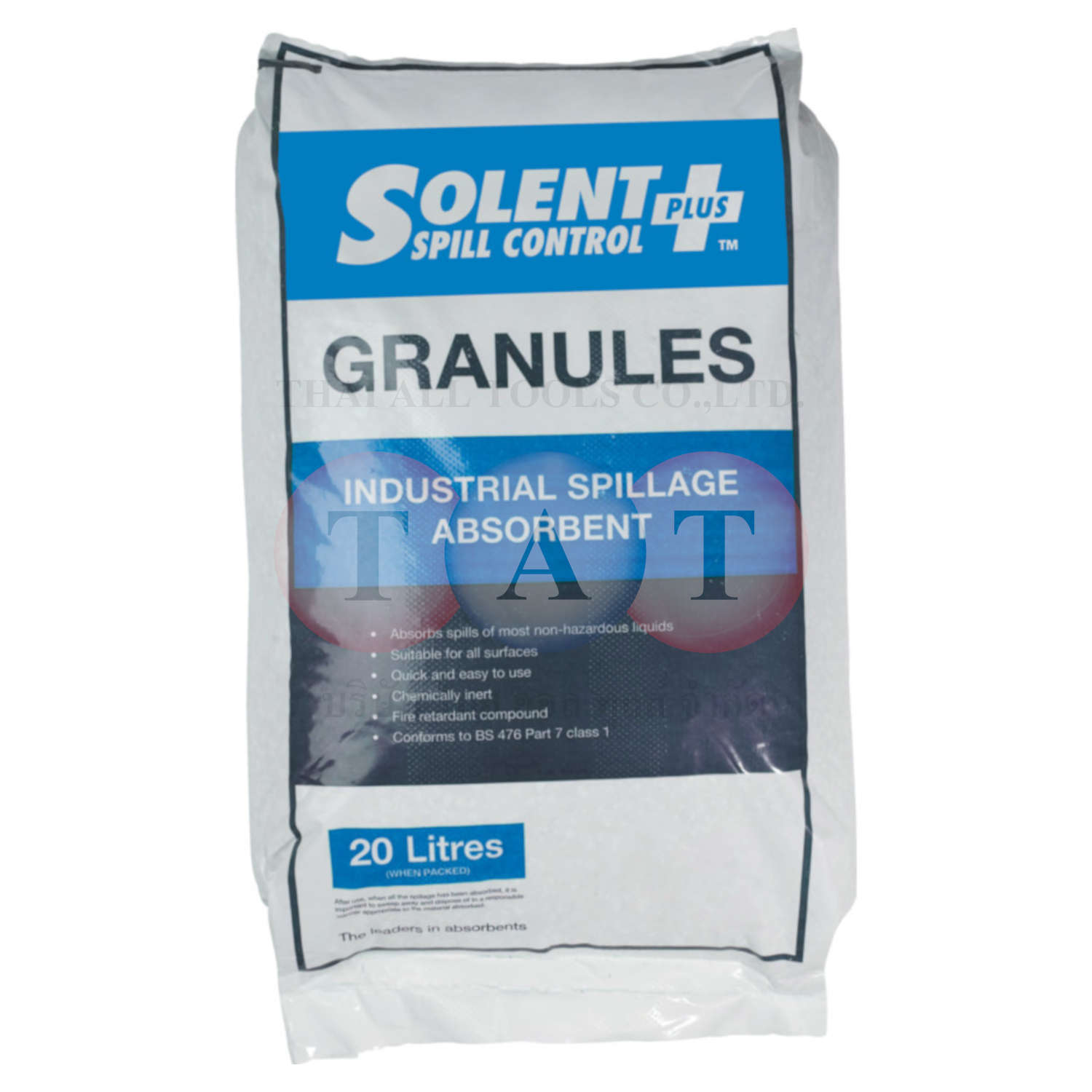 Solent Spill Control.Absorbent Granules, Clay 20L Bag
