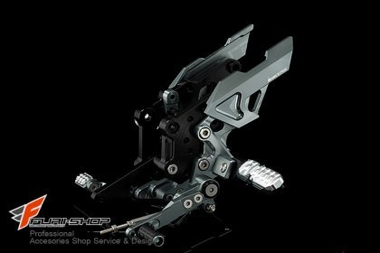 ชุดเกียร์โยง Bikers สีเทา for Kawasaki Ninja300 Z300 คาวาซากิ นินจา