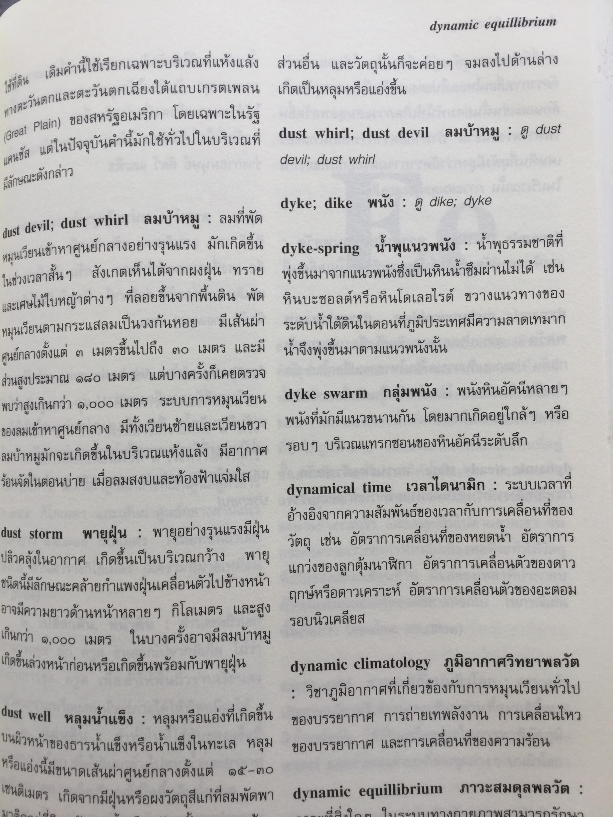 พจนานุกรม ศัพท์ภูมิศาสตร์. ฉบับราชบัณฑิตยสถาน. พิมพ์ครั้งที่ 4 (แก้ไขเพิ่มเติม) 9,500 กรัม