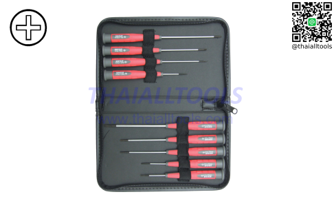 ชุดไขควง KENNEDY Pro-Torq 9 ชิ้น | ไขควงหัวแฉก + ปากตรง คุณภาพสูง สำหรับงานช่างมืออาชีพ