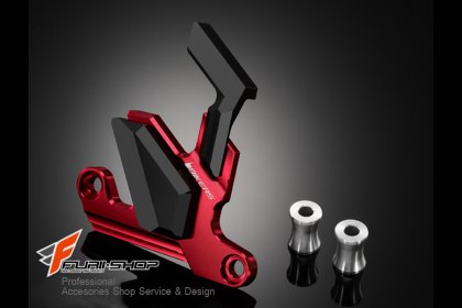 การ์ดบังคาร์ลิปเปอร์เบรกหน้า BIKERS FOR ฮอนด้า HONDA MSX FRONT CALIPER BRAKE GUARD แดง