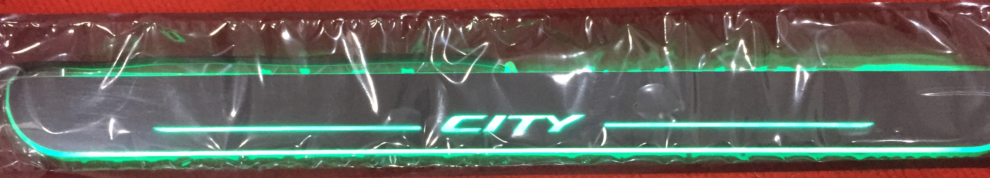 LED sill scuff plate- City