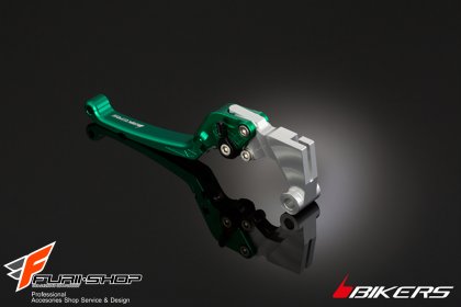 ก้านครัชพับได้ก้านเรียบ Bikers สีเขียว for Z250sl
