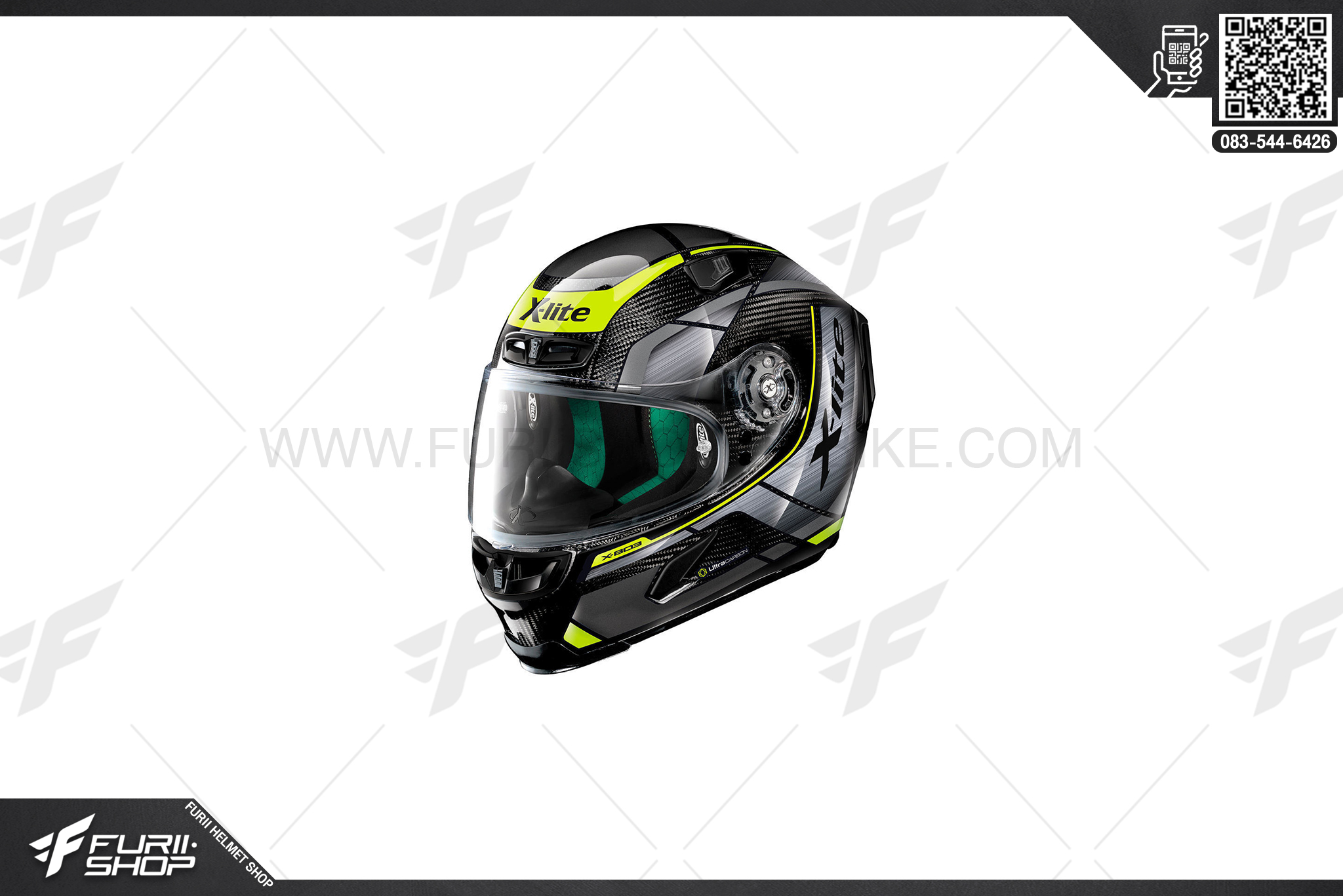 หมวกกันน็อค X-LITE X-803 UT Agile Yellow (46)