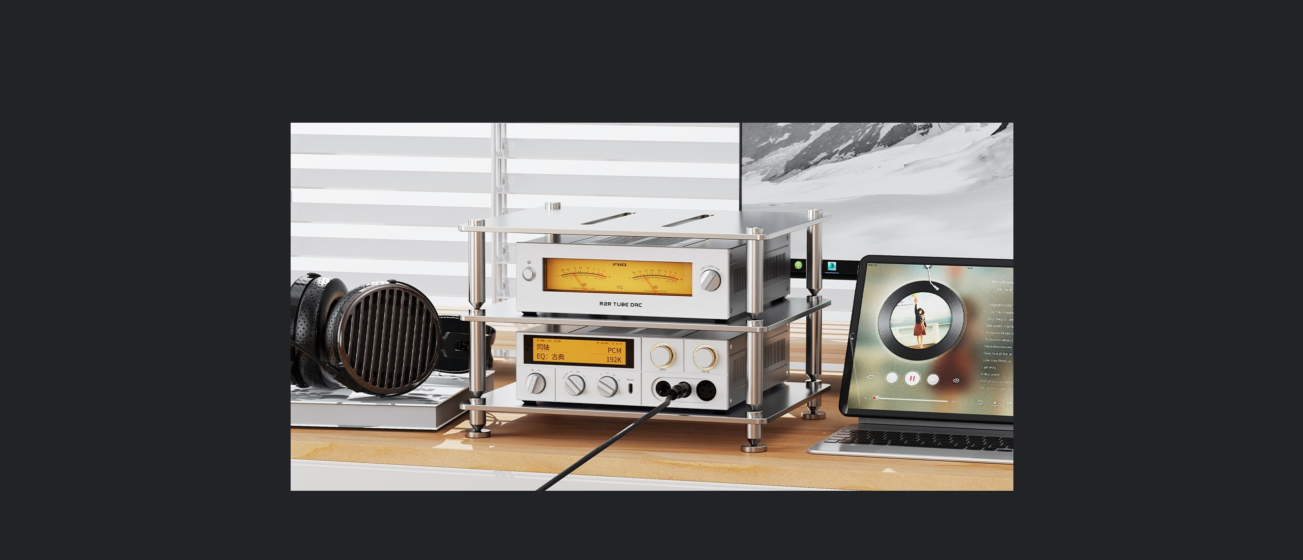 FiiO WARMER DAC/AMP แบบ R2R ที่มี Tube Buffer สำหรับระบบเสียง Hi‑Fi ประกันศูนย์ไทย